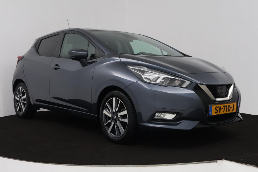 Nissan Micra 0.9 IG-T N-Connecta (ACHTERUITRIJCAMERA, PARKEERSENSOREN, NAVIGATIE, CRUISE CONTROL, BLUETOOTH, NL-AUTO)