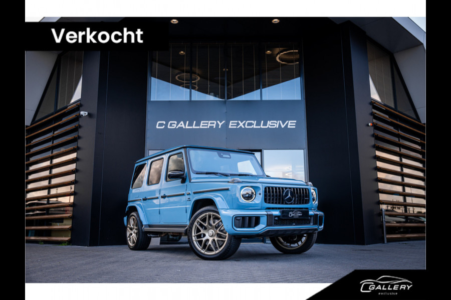 Mercedes-Benz G-Klasse AMG G63 Facelift - Carbon Pakket | Manufaktur China Blue | Panorama | Nappa leder