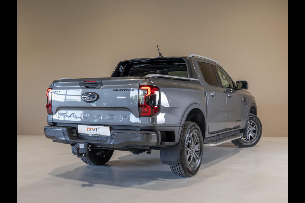 Ford Ranger 3.0 Ecoboost Wildtrak grijs kenteken / 241pk / Rondomzicht camera / B&O / Leder / Trekhaak /