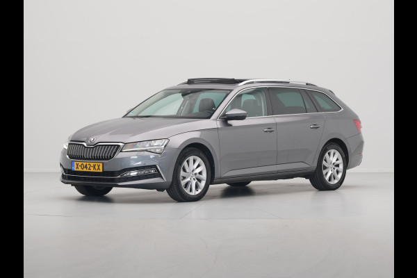 Škoda Superb Combi 1.4 TSI iV 218pk DSG Business Edition Plus Navigatie Wegkl. trekhaak Side assist Stoelverwarming v + a 221