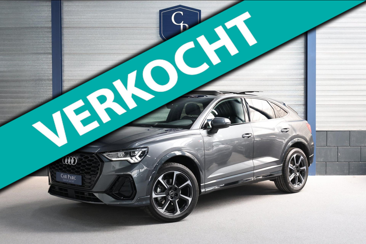 Audi Q3 Sportback 35 TFSI S Edition 3x S-line LED/VIRTUAL/SFEER/PANO/ALCANTARA+S.VERWARMING/19"LMV/CAM/LINE/ACC/12 MND GARANTIE! Audi Q3 Sportback 35 TFSI S Edition 3x S-line LED/VIRTUAL/SFEER/PANO/ALCANTARA+S.VERWARMING/19"LMV/CAM/LINE/ACC/12 MND GARANTIE!