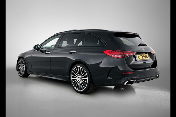 Mercedes-Benz C-Klasse Estate 200 Launch Edition AMG Line | Panoramadak | Multispaaks lichtmetalen velgen | Elct. bed voorstoelen met memory | Navigatie | Parking support | Inclusief 24 maanden MB Certified garantie voor Europa.