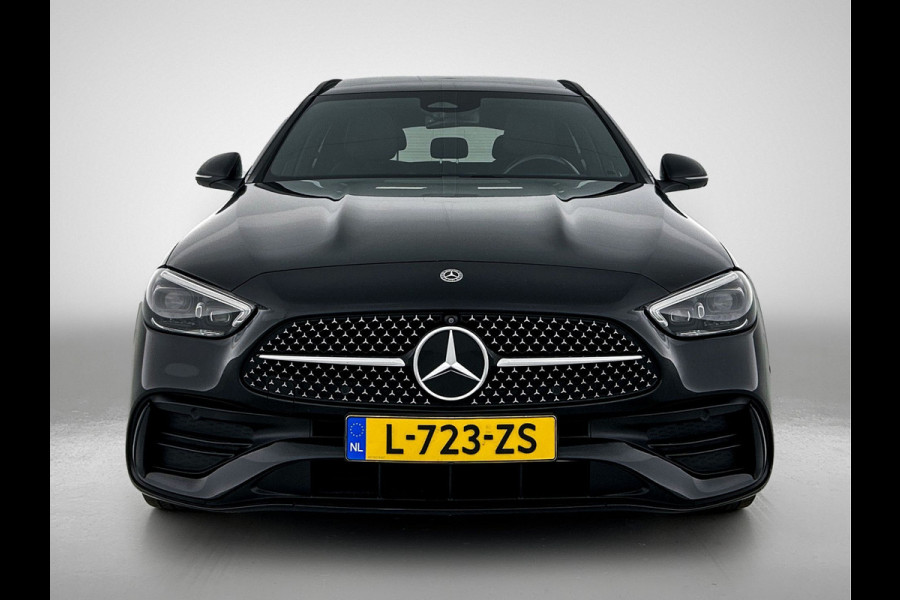 Mercedes-Benz C-Klasse Estate 200 Launch Edition AMG Line | Panoramadak | Multispaaks lichtmetalen velgen | Elct. bed voorstoelen met memory | Navigatie | Parking support | Inclusief 24 maanden MB Certified garantie voor Europa.