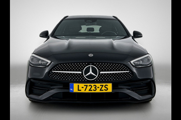 Mercedes-Benz C-Klasse Estate 200 Launch Edition AMG Line | Panoramadak | Multispaaks lichtmetalen velgen | Elct. bed voorstoelen met memory | Navigatie | Parking support | Inclusief 24 maanden MB Certified garantie voor Europa.