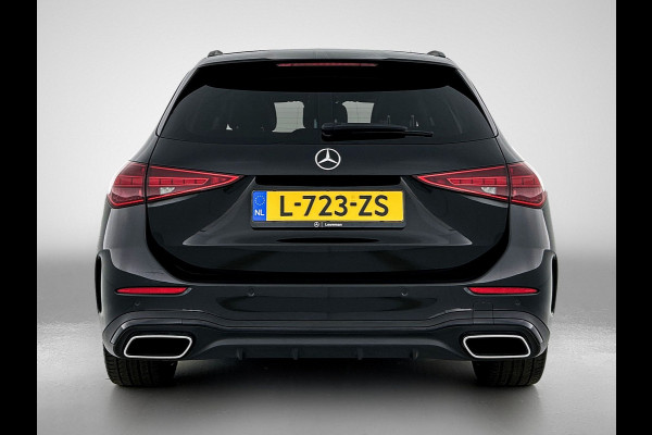 Mercedes-Benz C-Klasse Estate 200 Launch Edition AMG Line | Panoramadak | Multispaaks lichtmetalen velgen | Elct. bed voorstoelen met memory | Navigatie | Parking support | Inclusief 24 maanden MB Certified garantie voor Europa.