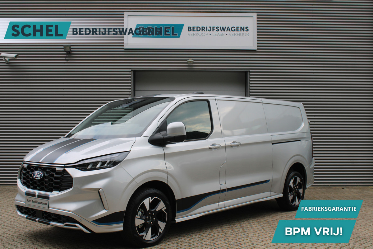 Ford Transit Custom 300 2.0 TDCI L2H1 Sport 170pk - 2x Schuifdeur - 19" LM velgen - ACC - Blind spot - Navi - Camera - Verwarmd stuur - Rijklaar Ford Transit Custom 300 2.0 TDCI L2H1 Sport 170pk - 2x Schuifdeur - 19" LM velgen - ACC - Blind spot - Navi - Camera - Verwarmd stuur - Rijklaar