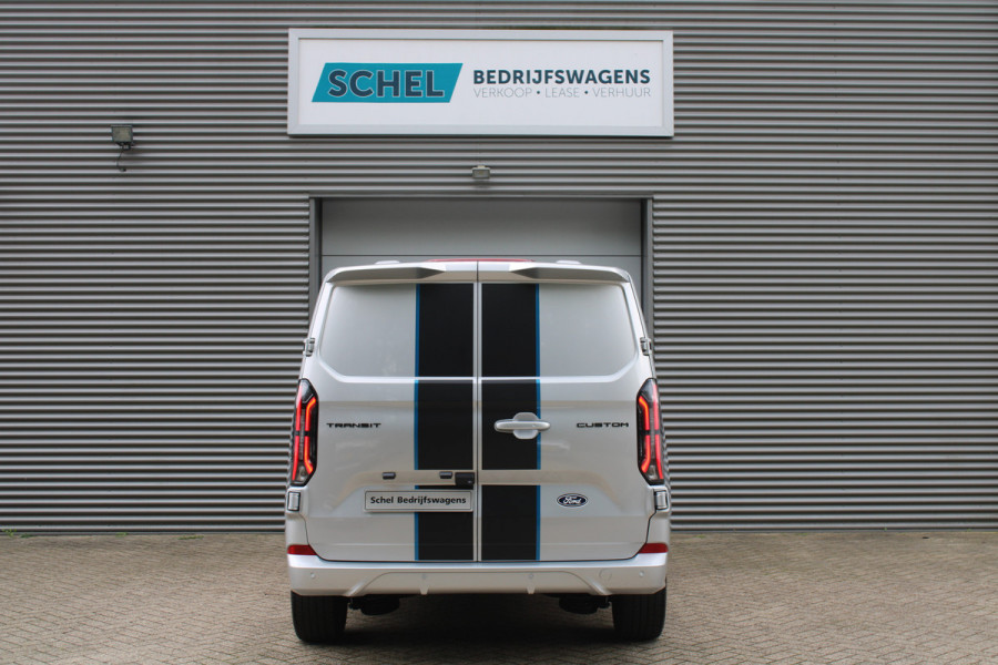 Ford Transit Custom 300 2.0 TDCI L2H1 Sport 170pk - 2x Schuifdeur - 19" LM velgen - ACC - Blind spot - Navi - Camera - Verwarmd stuur - Rijklaar