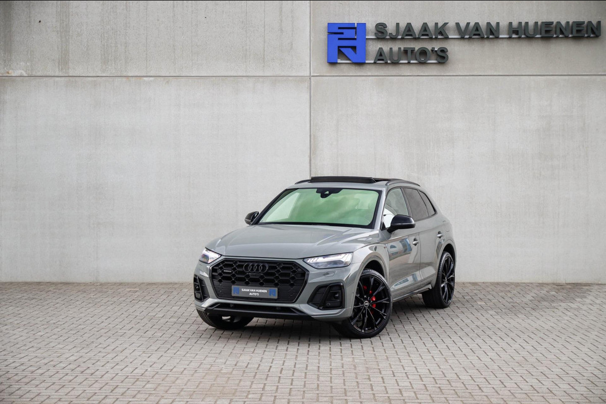 Audi Q5 50 TFSI e Quattro Competition S Edition S-Line 299pk Automaat! 1e|DLR|Panoramadak|Virtual Cockpit|Kuipstoelen|OLED|360|B&O Audi Q5 50 TFSI e Quattro Competition S Edition S-Line 299pk Automaat! 1e|DLR|Panoramadak|Virtual Cockpit|Kuipstoelen|OLED|360|B&O