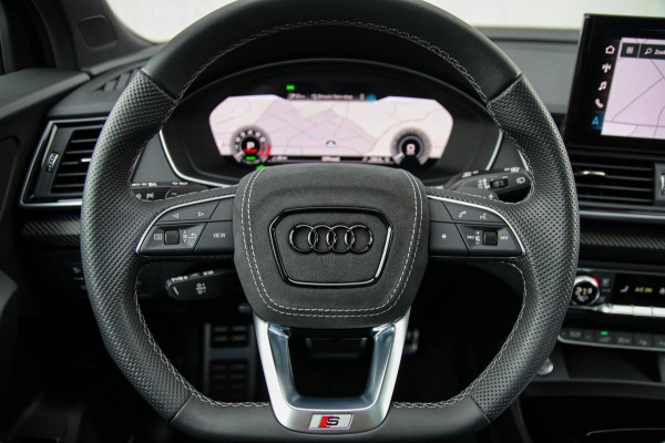 Audi Q5 50 TFSI e Quattro Competition S Edition S-Line 299pk Automaat! 1e|DLR|Panoramadak|Virtual Cockpit|Kuipstoelen|OLED|360|B&O