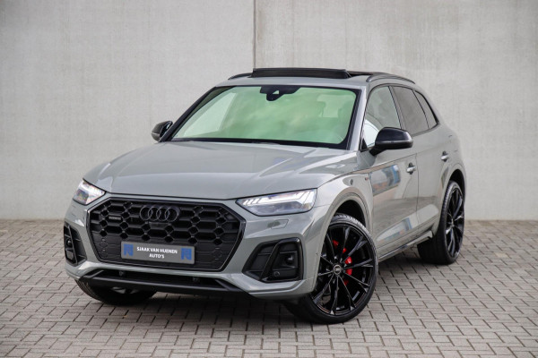 Audi Q5 50 TFSI e Quattro Competition S Edition S-Line 299pk Automaat! 1e|DLR|Panoramadak|Virtual Cockpit|Kuipstoelen|OLED|360|B&O