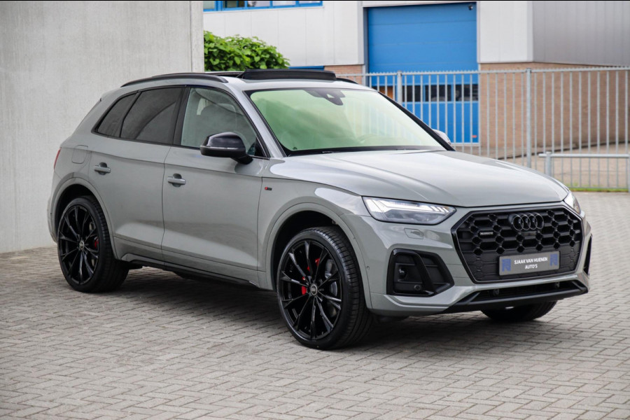 Audi Q5 50 TFSI e Quattro Competition S Edition S-Line 299pk Automaat! 1e|DLR|Panoramadak|Virtual Cockpit|Kuipstoelen|OLED|360|B&O