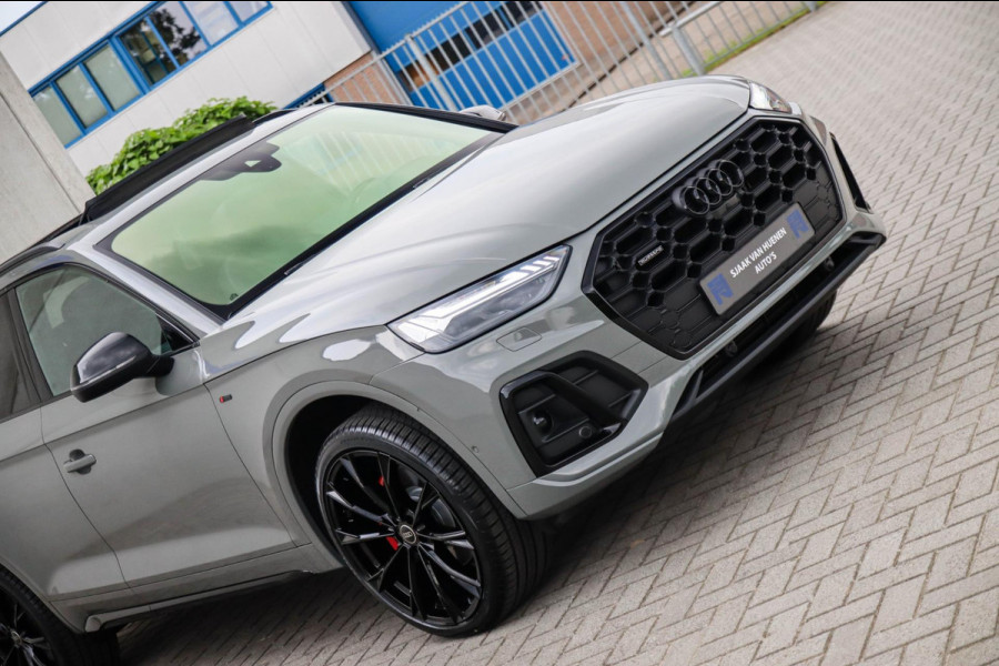 Audi Q5 50 TFSI e Quattro Competition S Edition S-Line 299pk Automaat! 1e|DLR|Panoramadak|Virtual Cockpit|Kuipstoelen|OLED|360|B&O