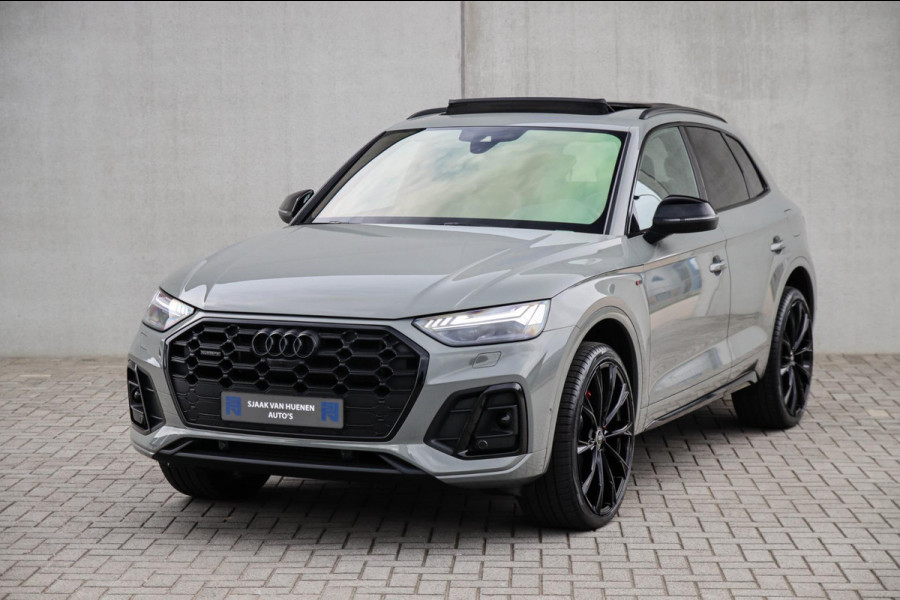 Audi Q5 50 TFSI e Quattro Competition S Edition S-Line 299pk Automaat! 1e|DLR|Panoramadak|Virtual Cockpit|Kuipstoelen|OLED|360|B&O