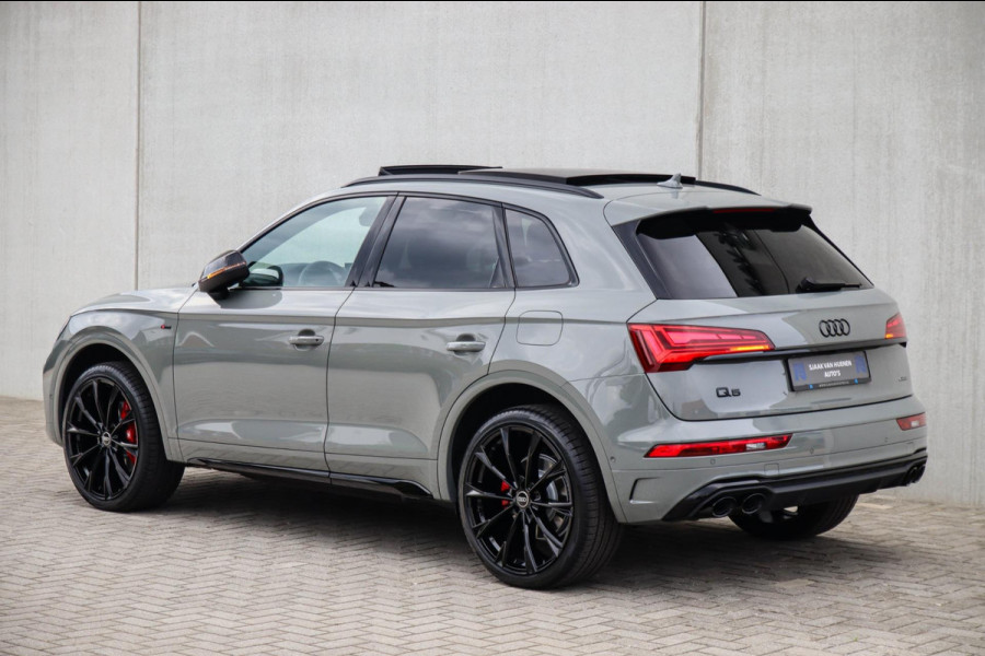 Audi Q5 50 TFSI e Quattro Competition S Edition S-Line 299pk Automaat! 1e|DLR|Panoramadak|Virtual Cockpit|Kuipstoelen|OLED|360|B&O