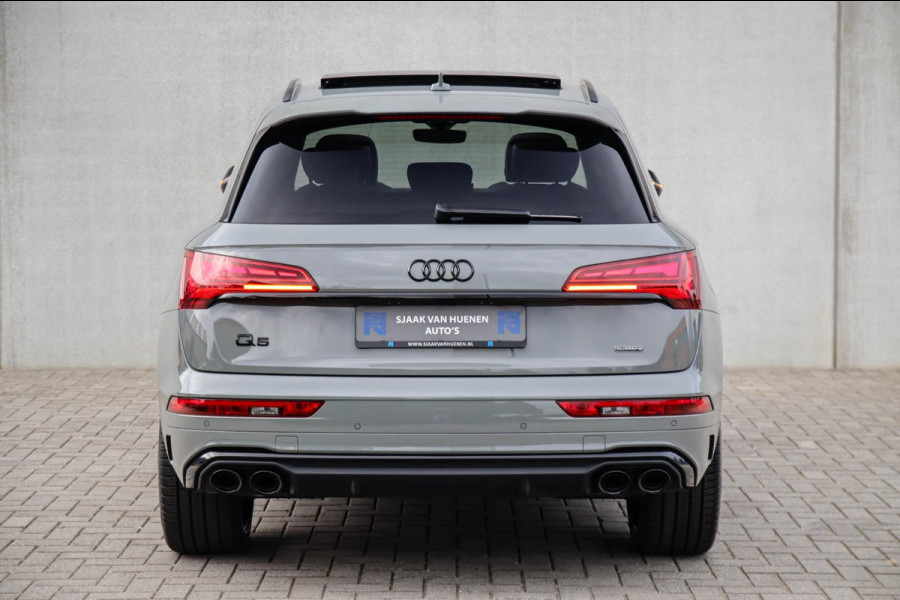 Audi Q5 50 TFSI e Quattro Competition S Edition S-Line 299pk Automaat! 1e|DLR|Panoramadak|Virtual Cockpit|Kuipstoelen|OLED|360|B&O