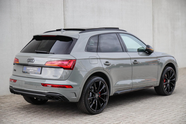 Audi Q5 50 TFSI e Quattro Competition S Edition S-Line 299pk Automaat! 1e|DLR|Panoramadak|Virtual Cockpit|Kuipstoelen|OLED|360|B&O