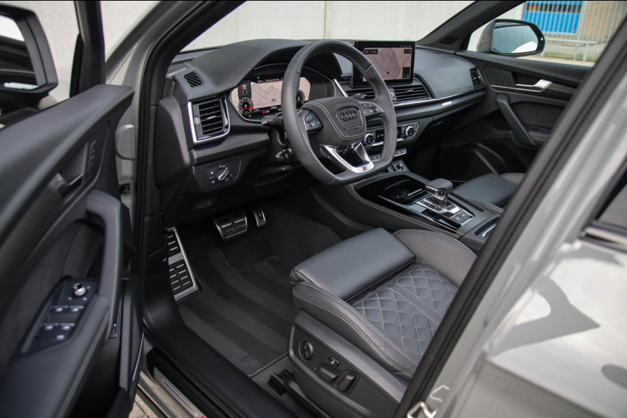 Audi Q5 50 TFSI e Quattro Competition S Edition S-Line 299pk Automaat! 1e|DLR|Panoramadak|Virtual Cockpit|Kuipstoelen|OLED|360|B&O