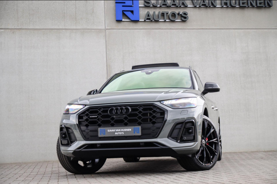 Audi Q5 50 TFSI e Quattro Competition S Edition S-Line 299pk Automaat! 1e|DLR|Panoramadak|Virtual Cockpit|Kuipstoelen|OLED|360|B&O