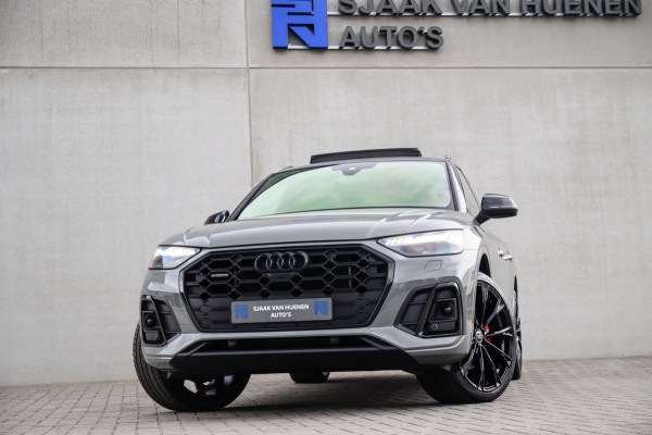 Audi Q5 50 TFSI e Quattro Competition S Edition S-Line 299pk Automaat! 1e|DLR|Panoramadak|Virtual Cockpit|Kuipstoelen|OLED|360|B&O