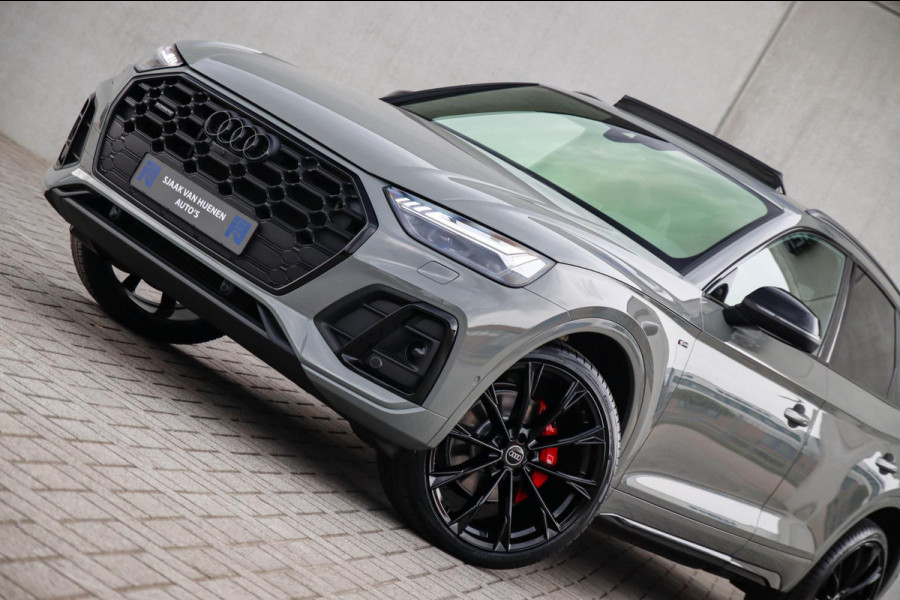 Audi Q5 50 TFSI e Quattro Competition S Edition S-Line 299pk Automaat! 1e|DLR|Panoramadak|Virtual Cockpit|Kuipstoelen|OLED|360|B&O