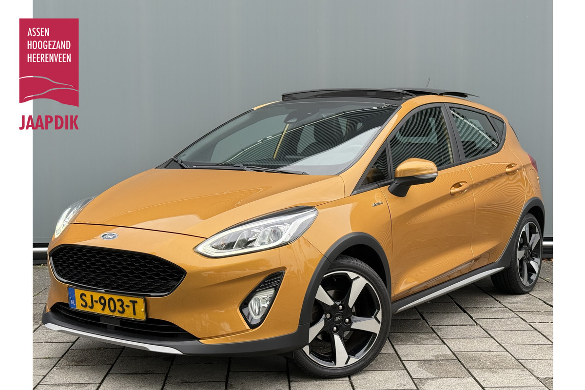 Ford Fiesta BWJ 2018 | 1.0T 100PK Active First Ed | PANO | CLIMA | NAVI | SPORTSTOELEN | CRUISE | TREKHAAK | PDC | Ford Fiesta BWJ 2018 | 1.0T 100PK Active First Ed | PANO | CLIMA | NAVI | SPORTSTOELEN | CRUISE | TREKHAAK | PDC |