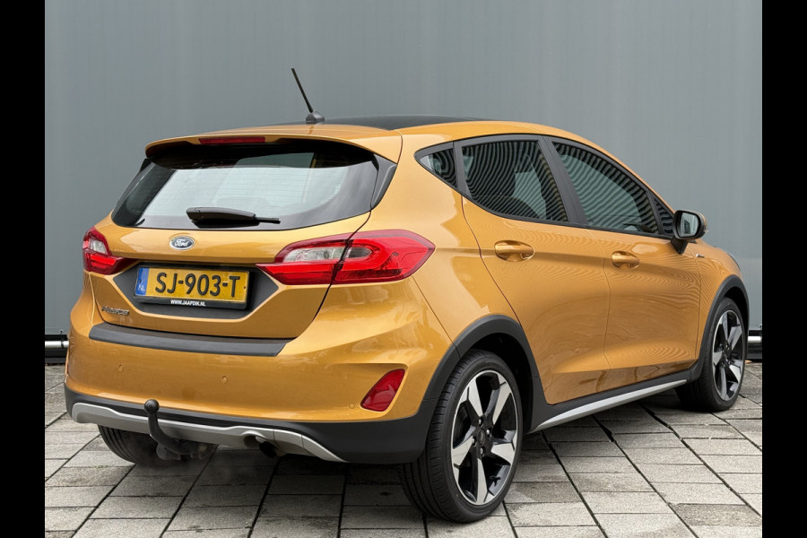 Ford Fiesta BWJ 2018 | 1.0T 100PK Active First Ed | PANO | CLIMA | NAVI | SPORTSTOELEN | CRUISE | TREKHAAK | PDC |