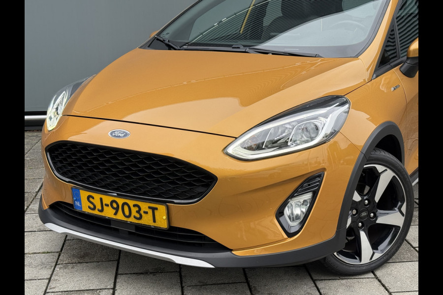 Ford Fiesta BWJ 2018 | 1.0T 100PK Active First Ed | PANO | CLIMA | NAVI | SPORTSTOELEN | CRUISE | TREKHAAK | PDC |
