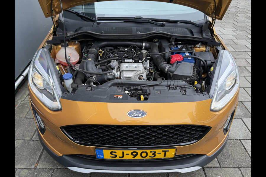 Ford Fiesta BWJ 2018 | 1.0T 100PK Active First Ed | PANO | CLIMA | NAVI | SPORTSTOELEN | CRUISE | TREKHAAK | PDC |