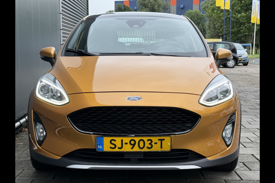 Ford Fiesta BWJ 2018 | 1.0T 100PK Active First Ed | PANO | CLIMA | NAVI | SPORTSTOELEN | CRUISE | TREKHAAK | PDC |