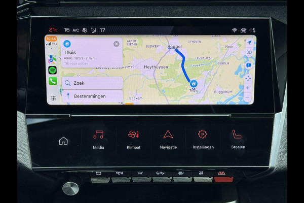 Peugeot 308 1.2 PureTech Allure Adaptive cruise Climate control Stoelverwarming AppleCarplay / Android Auto Navigatie