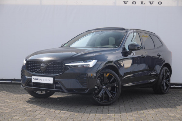 Volvo XC60 T6 350PK Automaat AWD Plus Black Edition / Cruise control / Elektrische achterklep / Apple carplay / parkeersensoren met camera / Elektrische stoelen / Panoramadak / Sportstoelen / Stoel - en stuurwielverwarming / Keyless entry