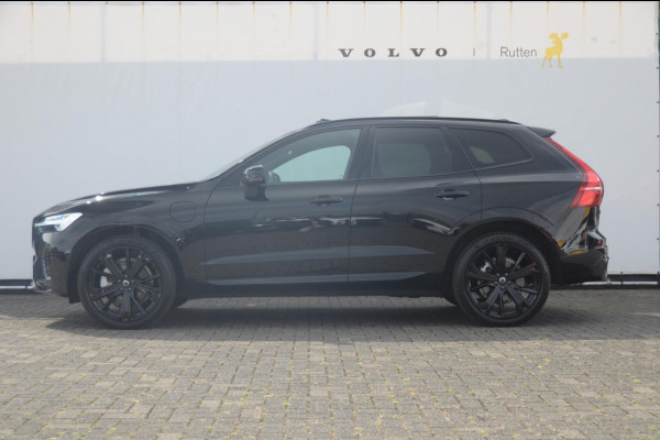 Volvo XC60 T6 350PK Automaat AWD Plus Black Edition / Cruise control / Elektrische achterklep / Apple carplay / parkeersensoren met camera / Elektrische stoelen / Panoramadak / Sportstoelen / Stoel - en stuurwielverwarming / Keyless entry