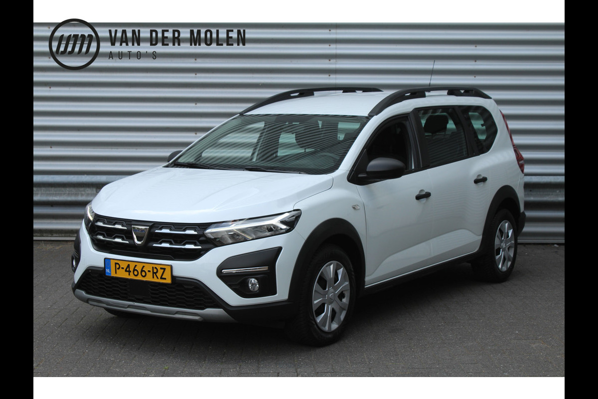 Dacia Jogger 1.0 TCe 111pk Essential 7p. NL-Auto NAP Airco Cruise CPV El. Ramen Dakreling Dacia Jogger 1.0 TCe 111pk Essential 7p. NL-Auto NAP Airco Cruise CPV El. Ramen Dakreling