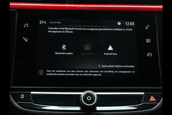 Opel Corsa 1.2 Turbo Automaat GS Line | Airco | Apple Carplay/Android Auto | Navigatie | Cruise Control | Full LED | 16" Black Wheels | PDC VA | Camera | Virtual Cockpit
