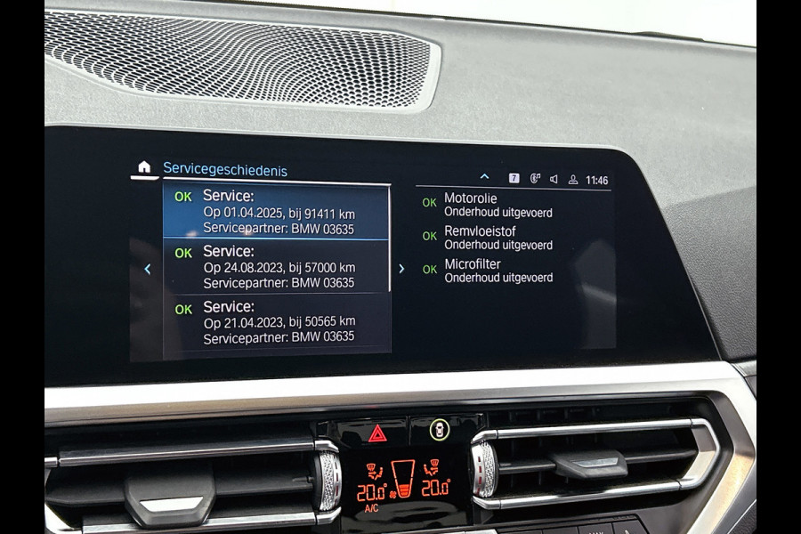 BMW 3-serie 330e eDrive Edition Sport-Line (NL-auto, Dealer OnderH, Sfeerverlichting, Camera, StoelV, Cruise, Leder, Etc)