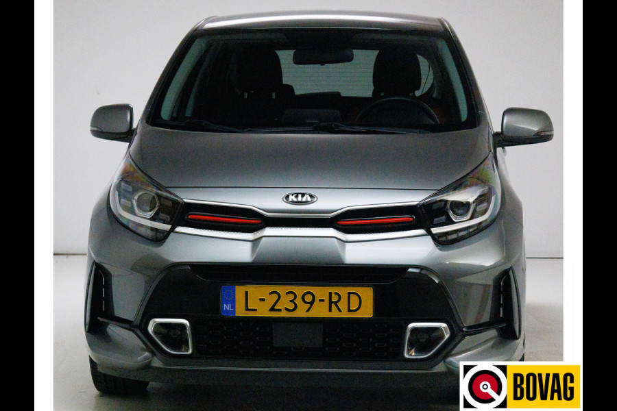 Kia Picanto 1.0 DPi GT-Line Leer | Navigatie | Cruise-control | Keyless entry en start Camera, Privacy glas, Led, Parkeersensoren achter, Aplle carplay/Android auto