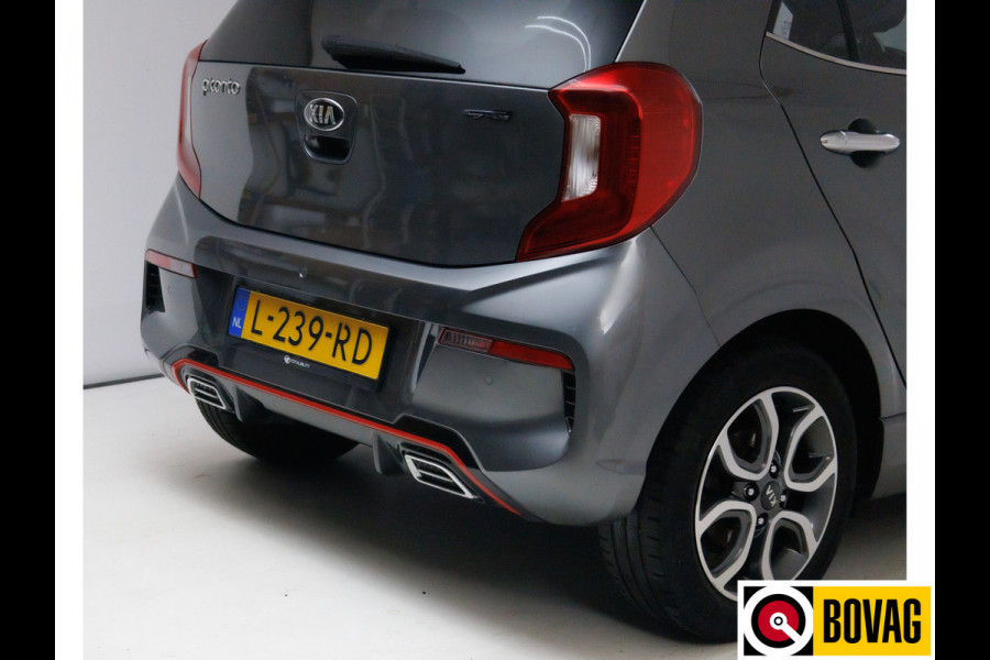 Kia Picanto 1.0 DPi GT-Line Leer | Navigatie | Cruise-control | Keyless entry en start Camera, Privacy glas, Led, Parkeersensoren achter, Aplle carplay/Android auto