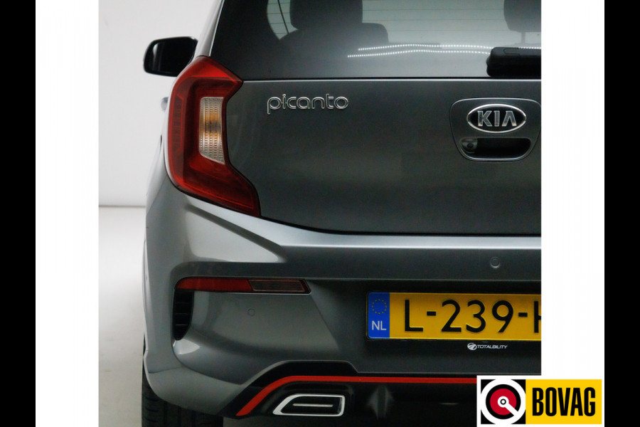 Kia Picanto 1.0 DPi GT-Line Leer | Navigatie | Cruise-control | Keyless entry en start Camera, Privacy glas, Led, Parkeersensoren achter, Aplle carplay/Android auto