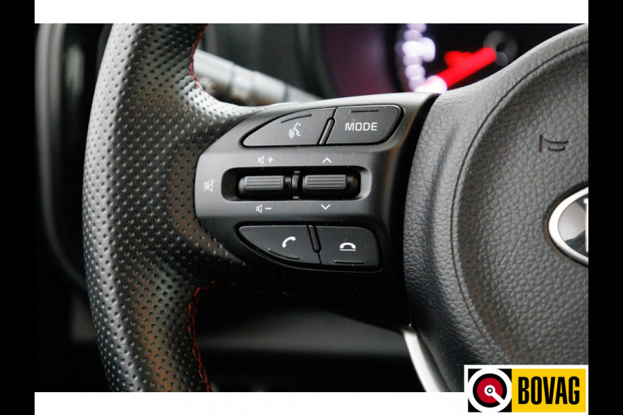Kia Picanto 1.0 DPi GT-Line Leer | Navigatie | Cruise-control | Keyless entry en start Camera, Privacy glas, Led, Parkeersensoren achter, Aplle carplay/Android auto