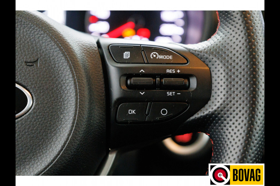 Kia Picanto 1.0 DPi GT-Line Leer | Navigatie | Cruise-control | Keyless entry en start Camera, Privacy glas, Led, Parkeersensoren achter, Aplle carplay/Android auto