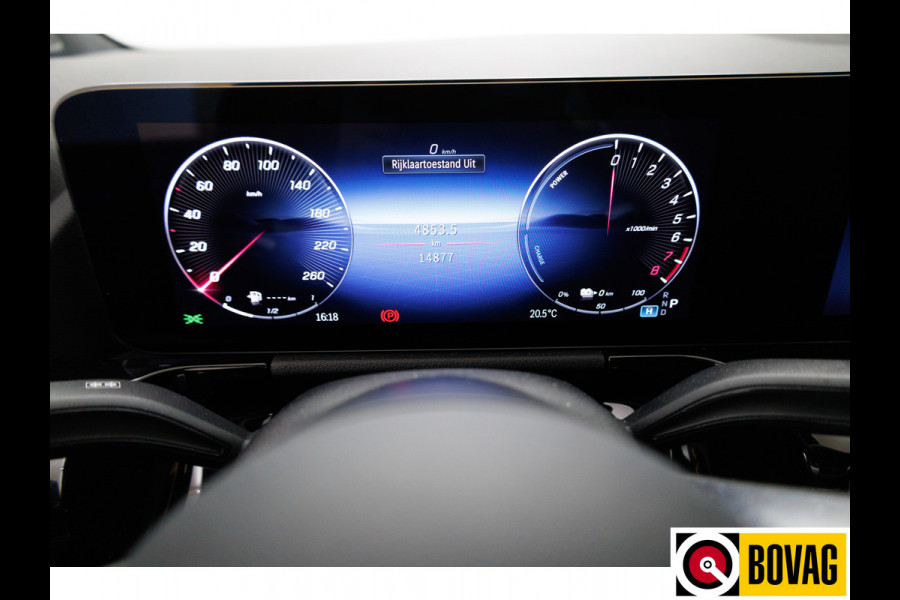Mercedes-Benz GLA 250 e AMG Line Star Edition 218 PK | Face-lift | Nightpakket | Achteruitrijcamera | Sfeerverlichting All-season, Electrische achterklep, Keyless, Adaptive cruise, Draadloze tel.lader