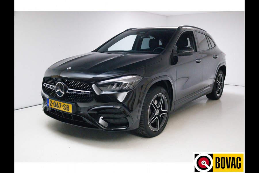 Mercedes-Benz GLA 250 e AMG Line Star Edition 218 PK | Face-lift | Nightpakket | Achteruitrijcamera | Sfeerverlichting All-season, Electrische achterklep, Keyless, Adaptive cruise, Draadloze tel.lader