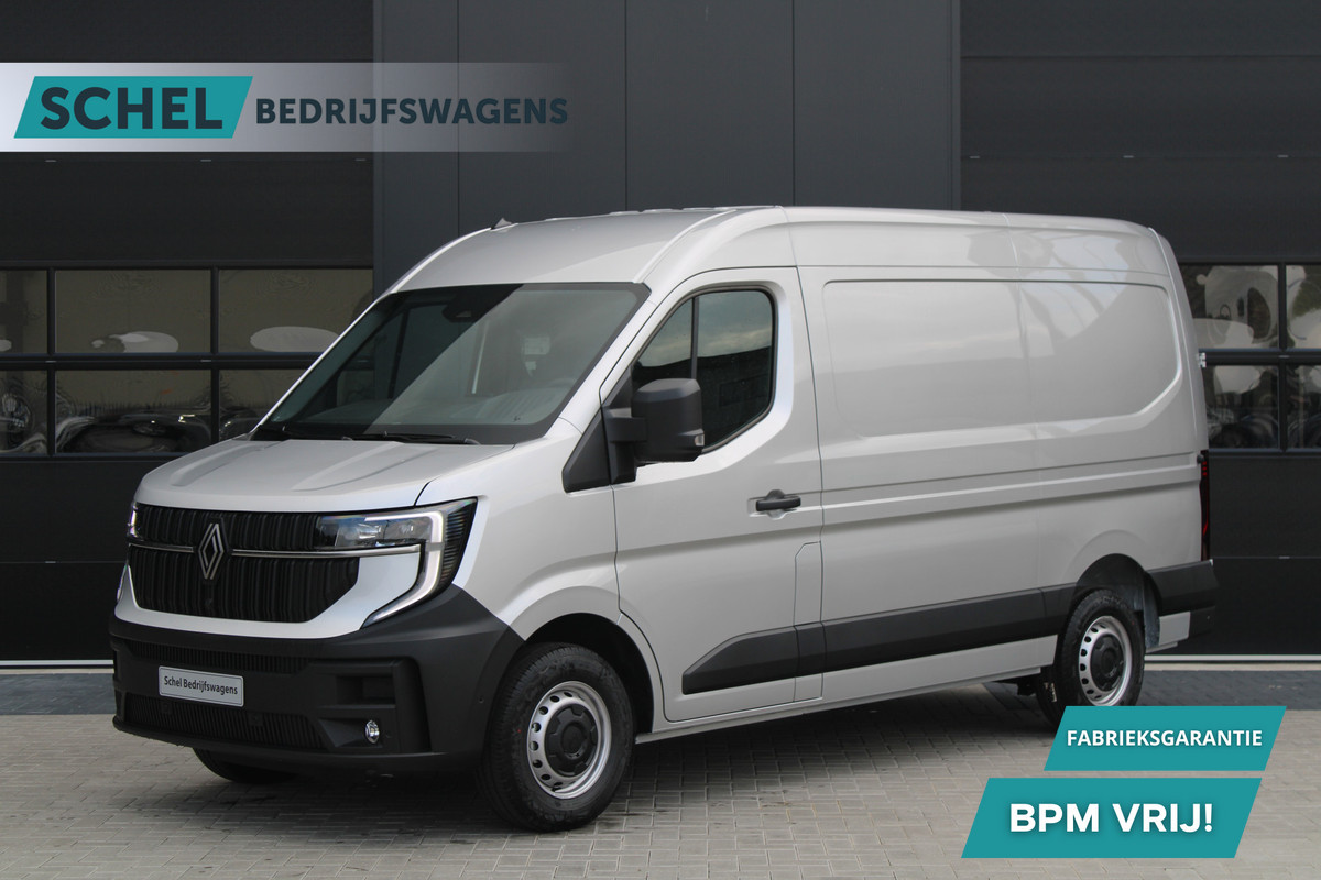 Renault Master T35 2.0 dCi 170pk L2H2 Extra - Navigatie - Camera - 270 gr deuren - Parkeersensoren - Draadloos laden - Rijklaar Renault Master T35 2.0 dCi 170pk L2H2 Extra - Navigatie - Camera - 270 gr deuren - Parkeersensoren - Draadloos laden - Rijklaar