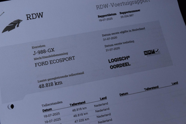 Ford EcoSport 1.0 EcoBoost ST-Line|Winter|Cam.|Carplay