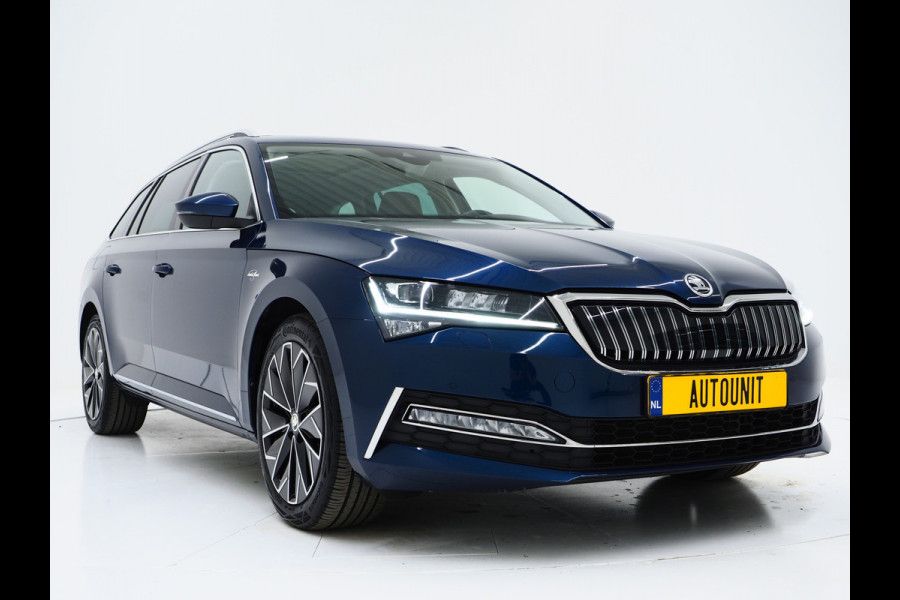 Škoda Superb Combi 1.4 TSI iV Laurin & Klement | Panoramadak | Trekhaak | Massage | Canton | Keyless | Adaptive Cruise