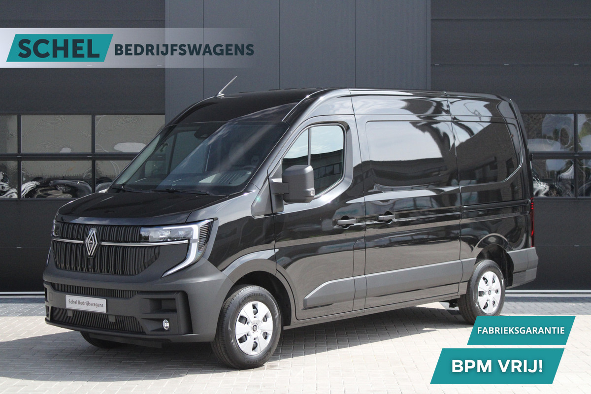 Renault Master T35 2.0 dCi 170pk L2H2 Extra - Navigatie - Blind Spot - Camera - Stoelverwarming - Verwarmde voorruit - Rijklaar Renault Master T35 2.0 dCi 170pk L2H2 Extra - Navigatie - Blind Spot - Camera - Stoelverwarming - Verwarmde voorruit - Rijklaar