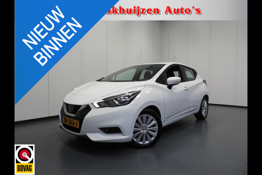 Nissan Micra 1.0 IG-T Acenta NAVI-APP/AIRCO/CRUISE!