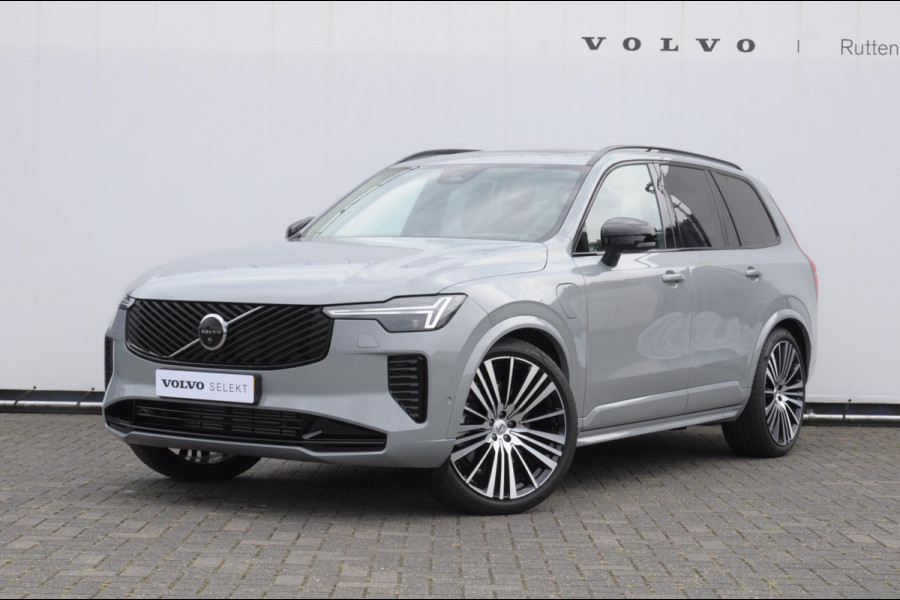 Volvo XC90 T8 455PK Automaat Plug-in hybrid AWD Ultra Dark / Luchtvering / Bowers & Wilkens / Extra getint glas / Nappa leder met Ventilatie / Gelamineerde zijruiten rondom