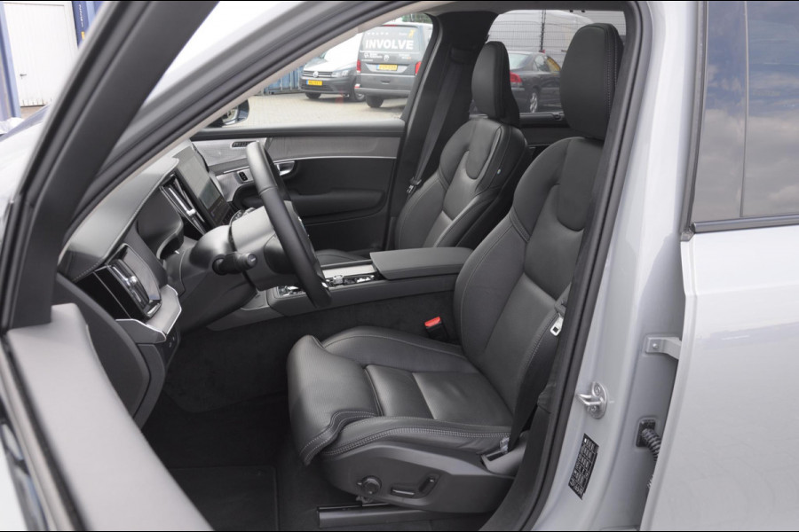 Volvo XC90 T8 455PK Automaat Plug-in hybrid AWD Ultra Dark / Luchtvering / Bowers & Wilkens / Extra getint glas / Nappa leder met Ventilatie / Gelamineerde zijruiten rondom