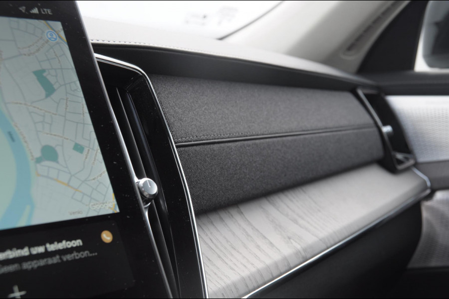 Volvo XC90 T8 455PK Automaat Plug-in hybrid AWD Ultra Dark / Luchtvering / Bowers & Wilkens / Extra getint glas / Nappa leder met Ventilatie / Gelamineerde zijruiten rondom